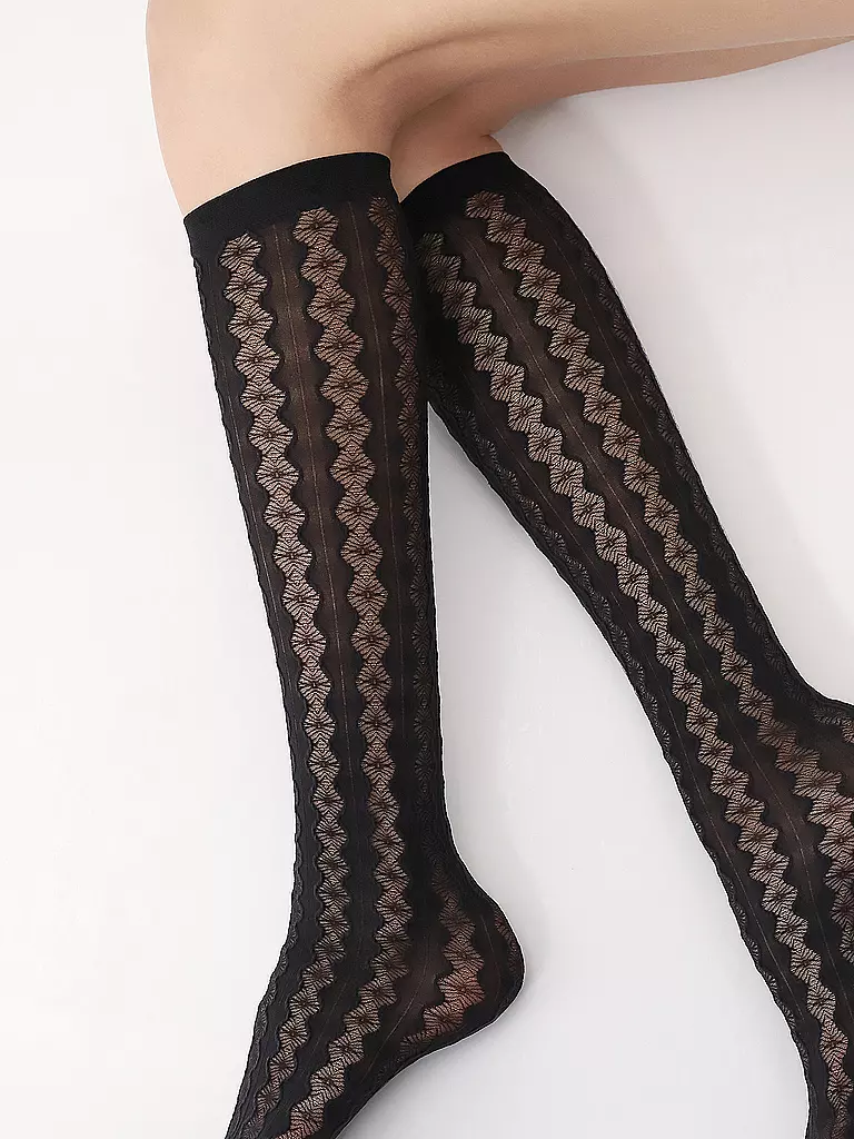 OROBLU | Kniestrümpfe black  | schwarz