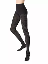 OROBLU | Modestrumpfhose TIE PATTERN 50 black / skiy | olive