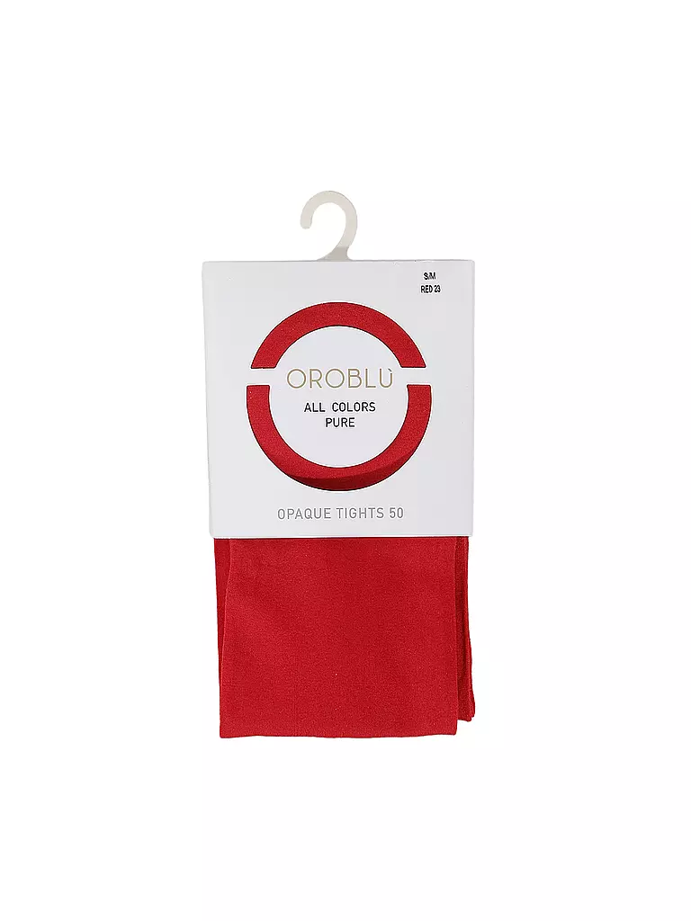 OROBLU | Strumpfhose ALL COLORS 50 Den red 23 | dunkelrot