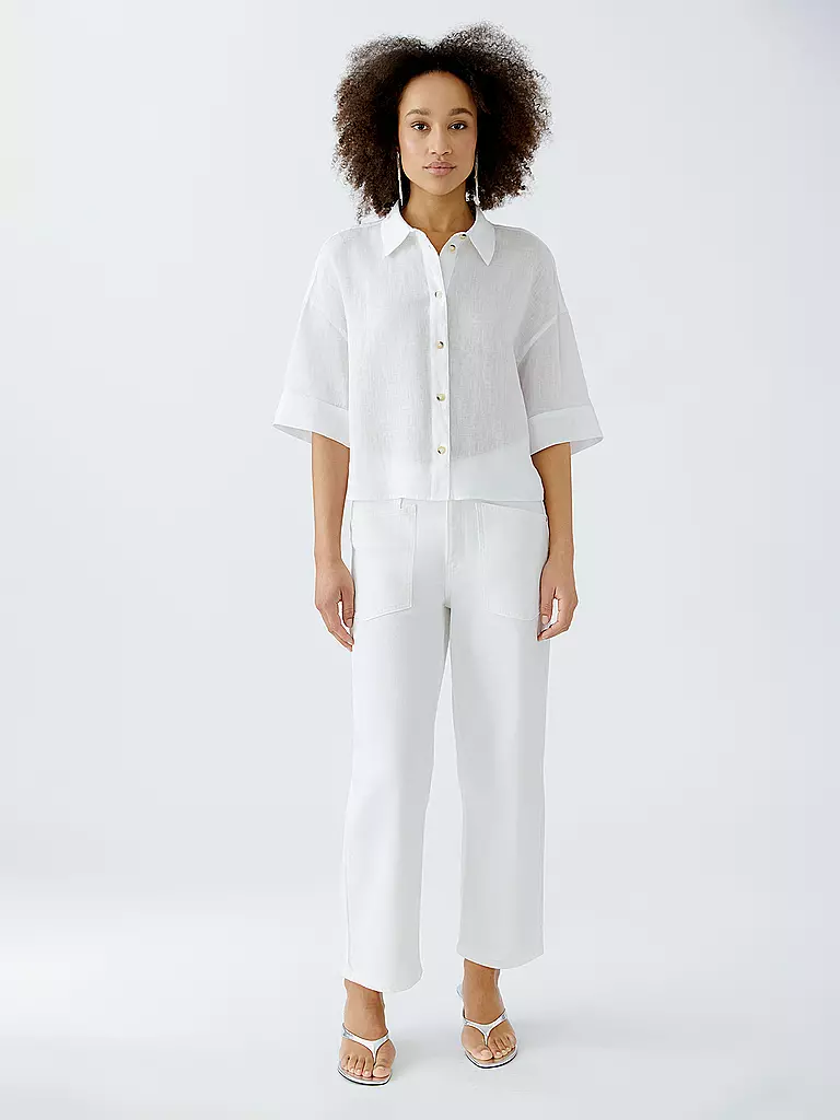 OUÍ | Bluse  | weiss