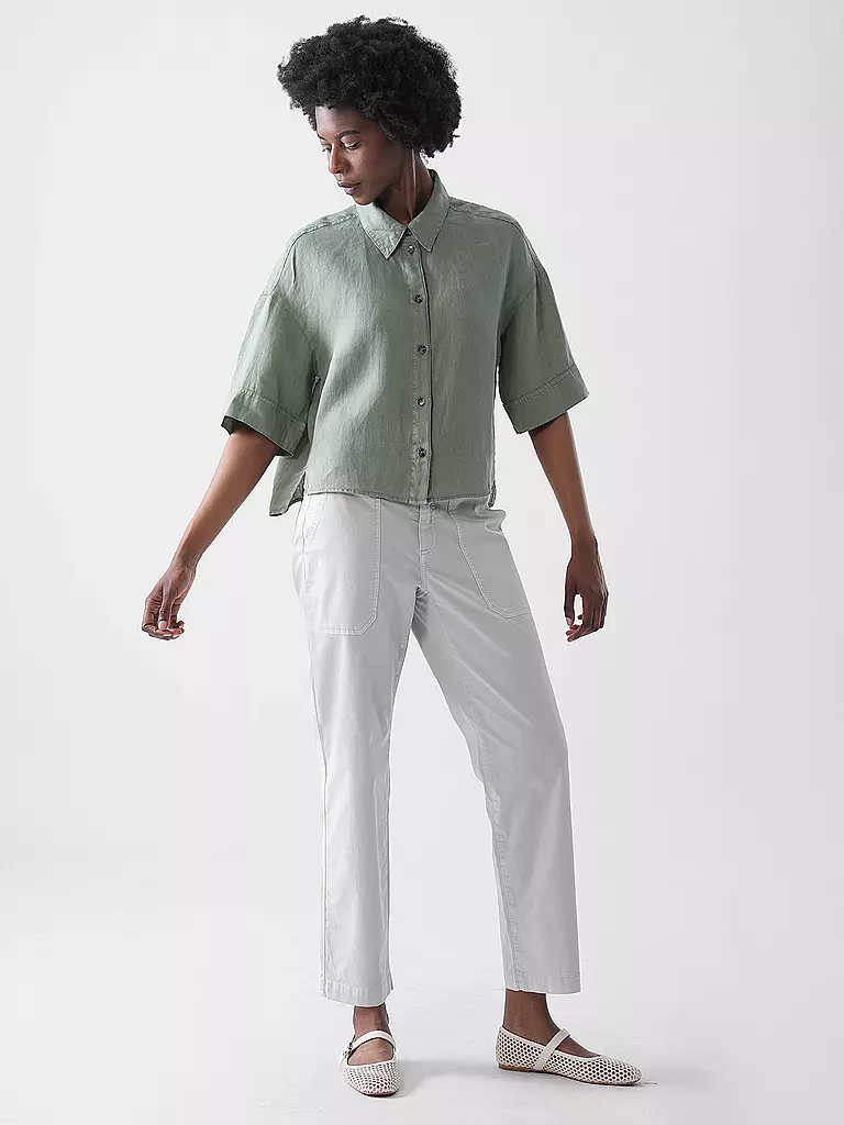 OUÍ | Bluse  | olive