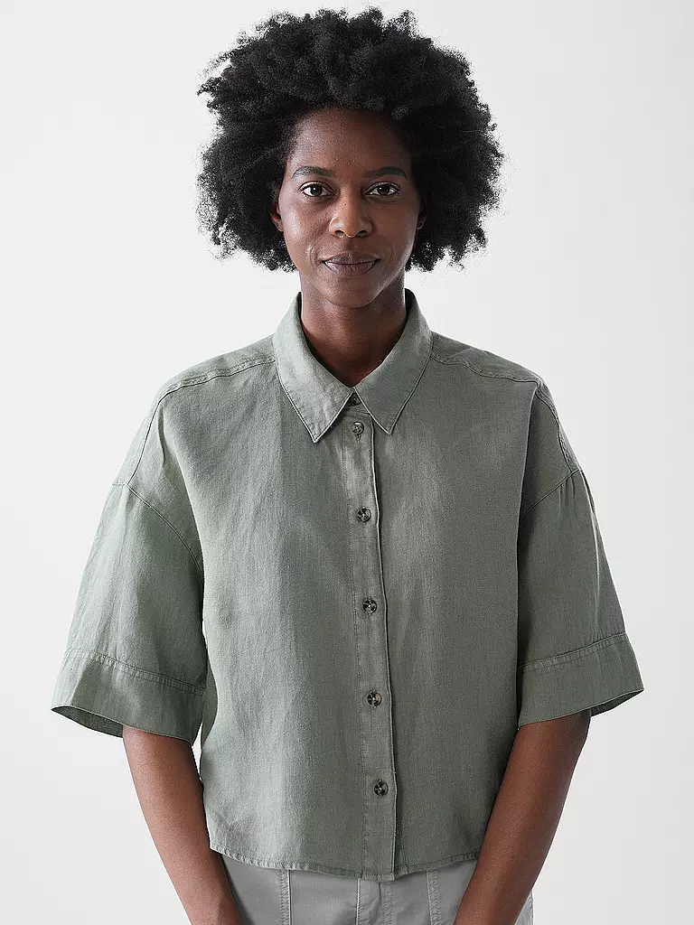 OUÍ | Bluse  | olive