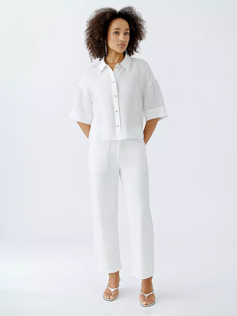 OUÍ | Bluse  | weiss