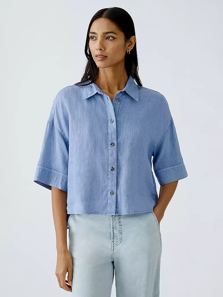 OUÍ | Bluse  | blau