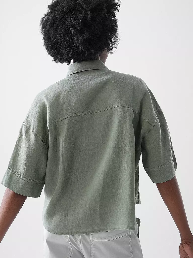 OUÍ | Bluse  | olive