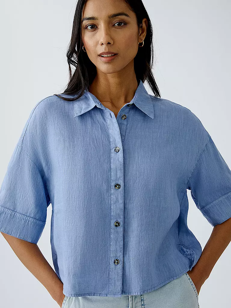 OUÍ | Bluse  | blau