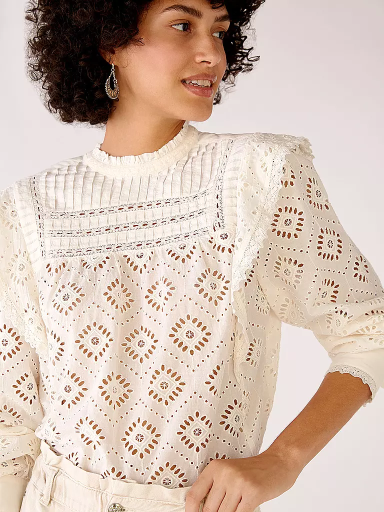 OUÍ | Bluse | creme