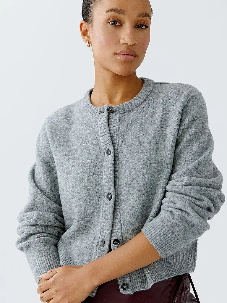 OUÍ | Cardigan ILAYA | grau
