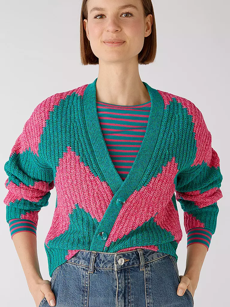 OUÍ | Cardigan | pink