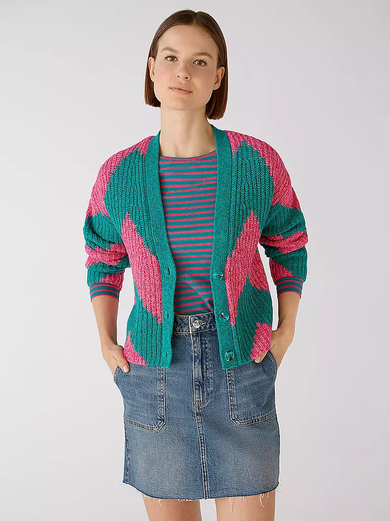 OUÍ | Cardigan | pink