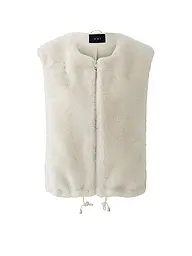 OUÍ | Gilet in Felloptik | Beige