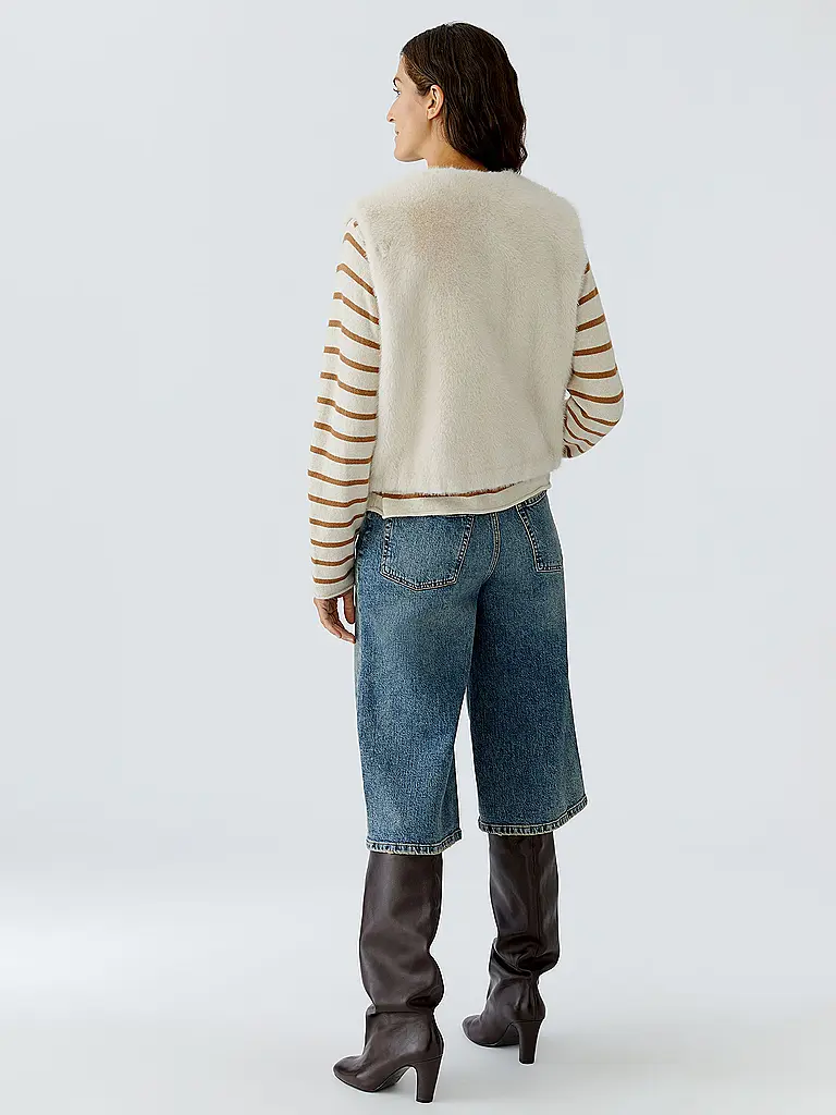 OUÍ | Gilet in Felloptik | 