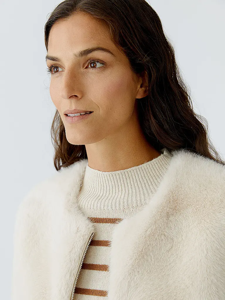 OUÍ | Gilet in Felloptik | 