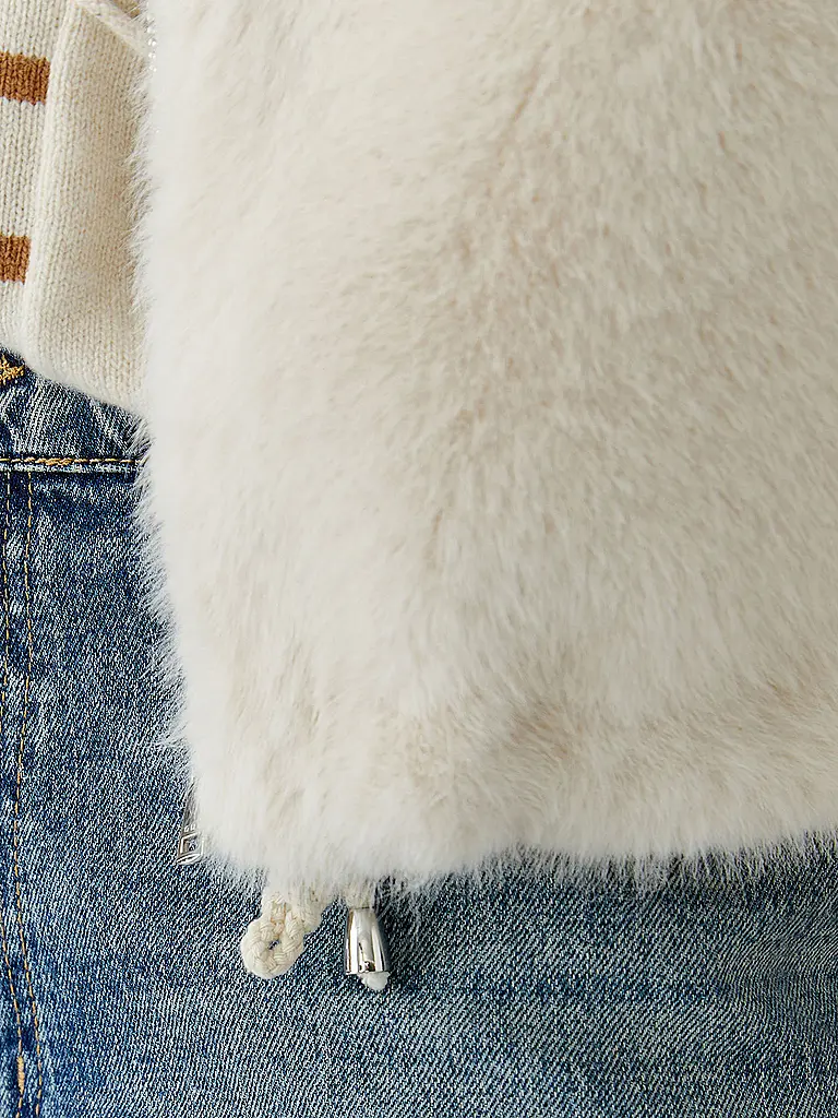 OUÍ | Gilet in Felloptik | 