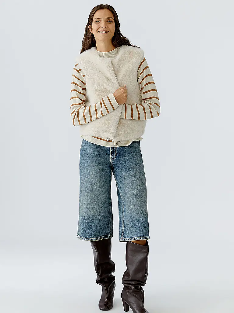 OUÍ | Gilet in Felloptik | 