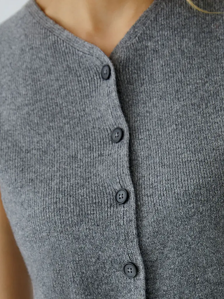 OUÍ | Gilet | grau