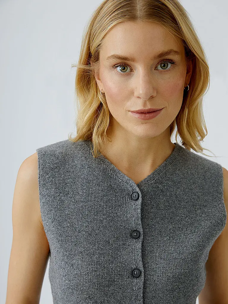 OUÍ | Gilet | grau