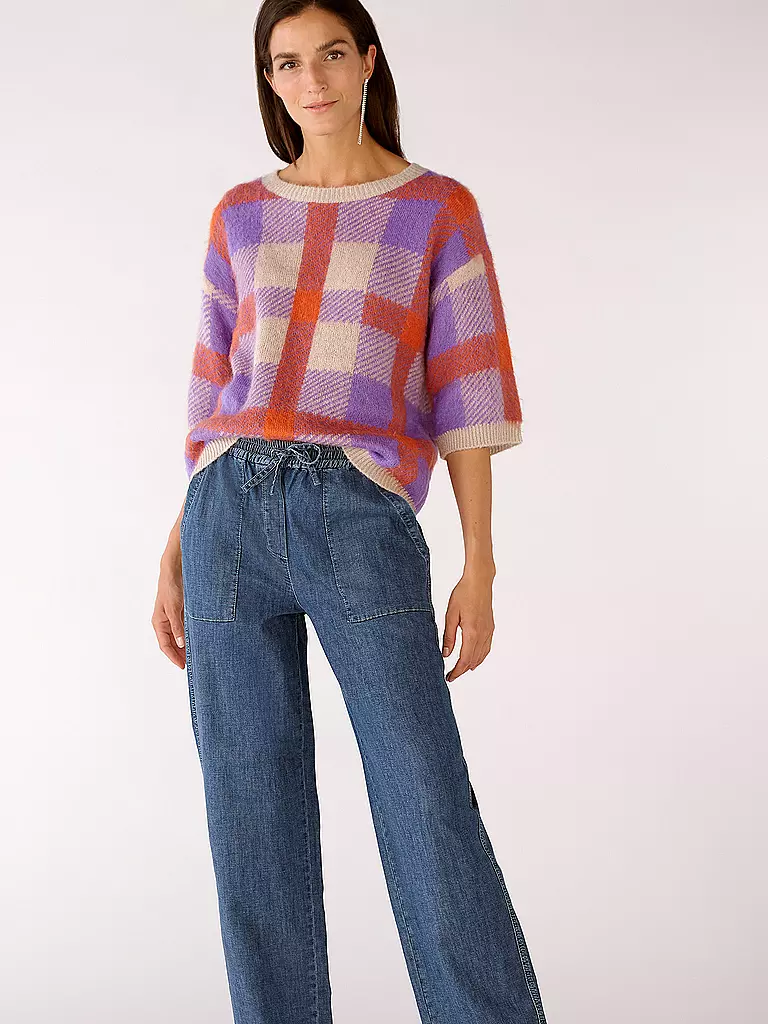 OUÍ | Jeans Relaxed Fit | dunkelblau