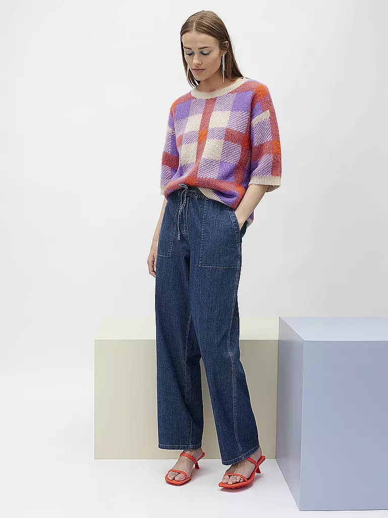 OUÍ | Jeans Relaxed Fit | dunkelblau