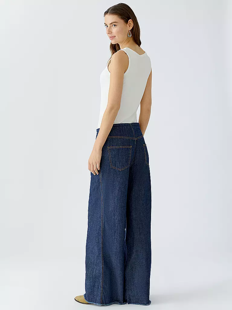 OUÍ | Jeans Wide Leg | dunkelblau