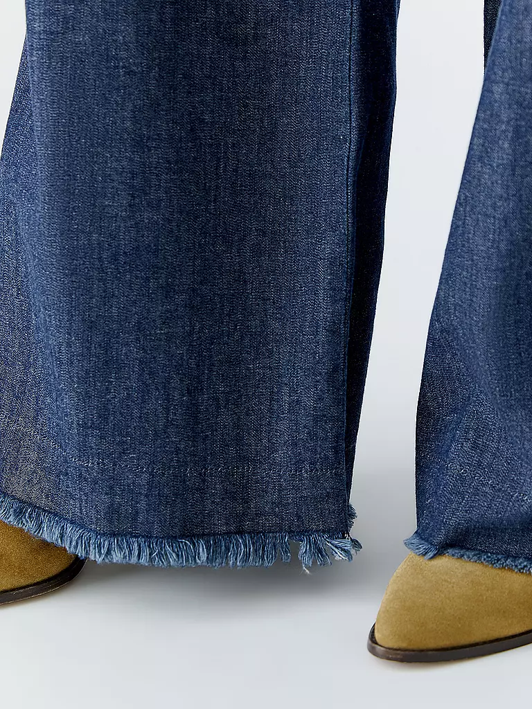 OUÍ | Jeans Wide Leg | dunkelblau