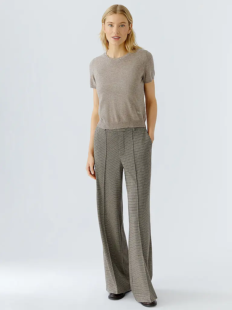 OUÍ | Marlenehose  | grau