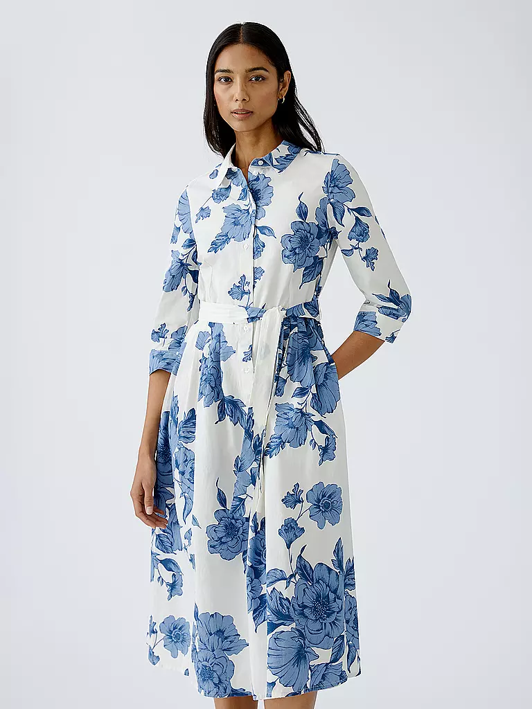 OUÍ | Midikleid | blau