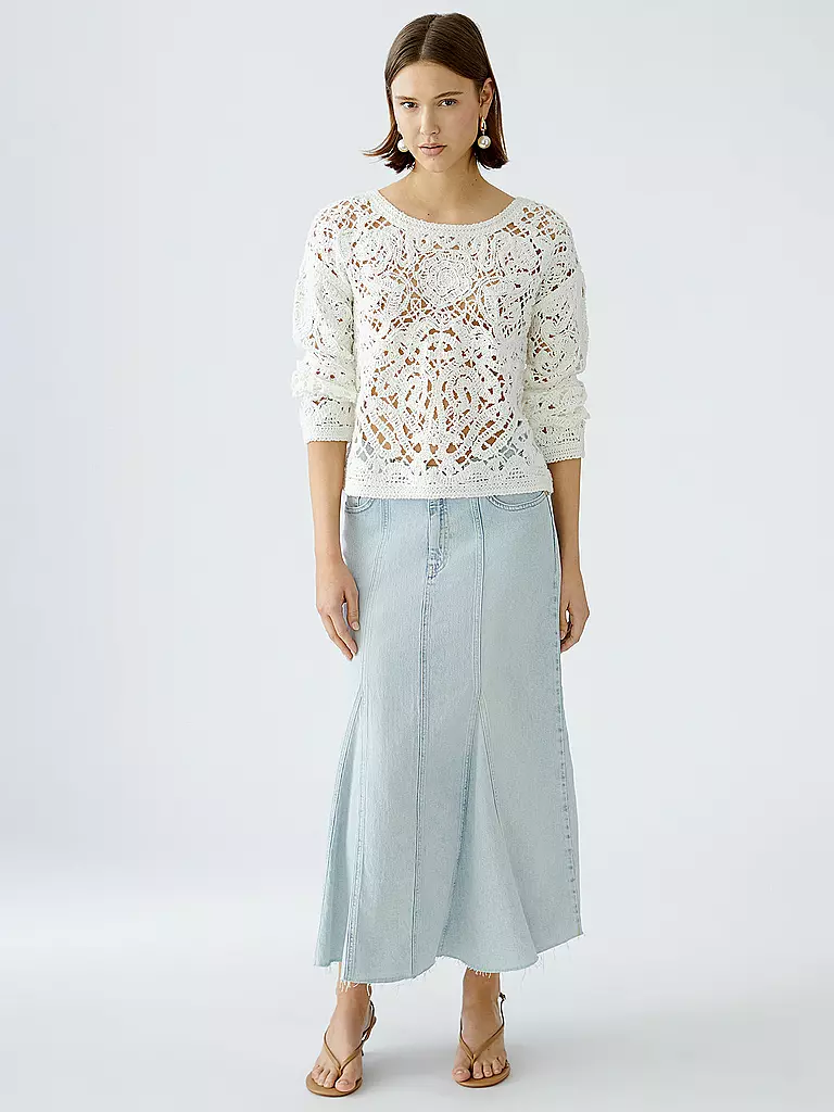 OUÍ | Pullover  | weiss