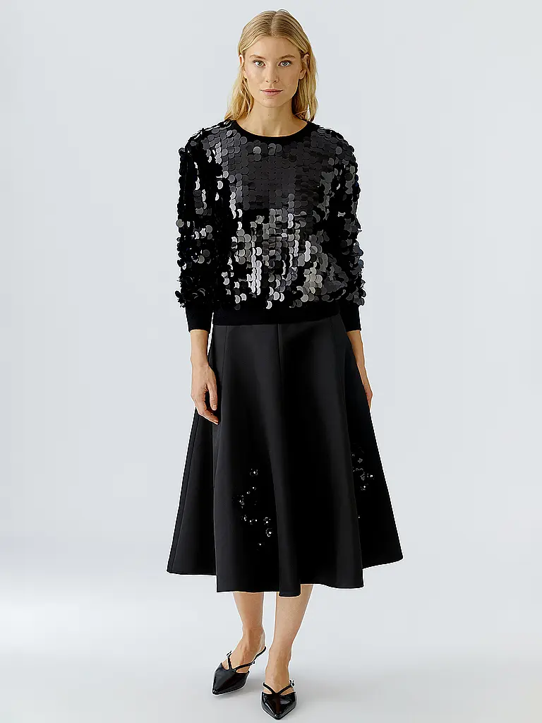 OUÍ | Pullover  | Schwarz