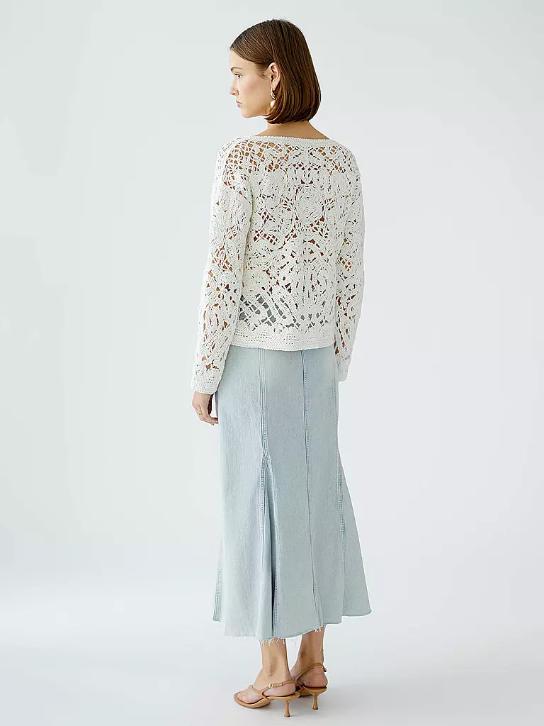 OUÍ | Pullover  | weiss