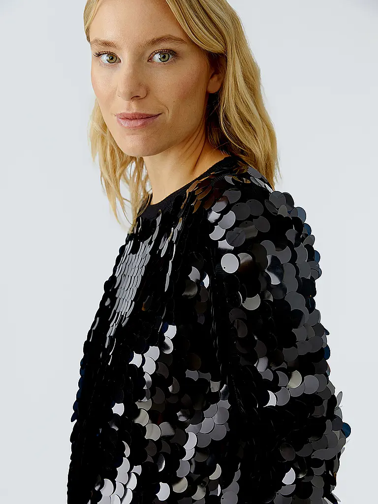 OUÍ | Pullover  | Schwarz