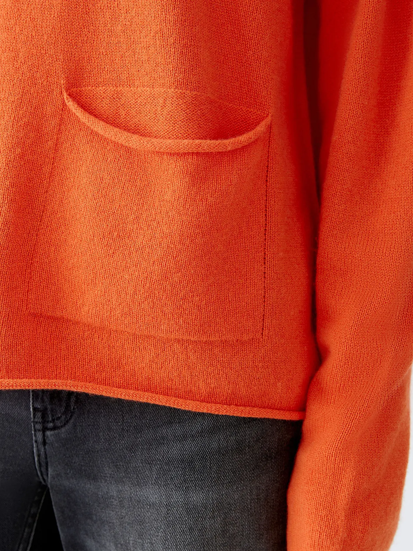 OUÍ | Pullover Oversized Fit | rot