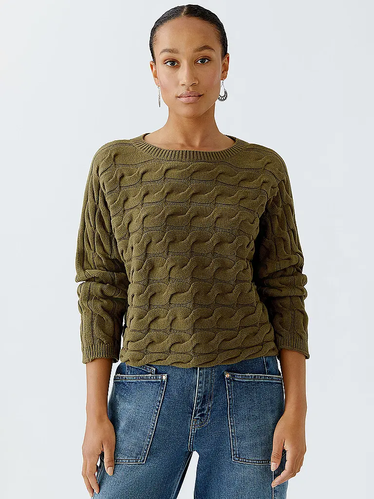 OUÍ | Pullover SIRAH | olive