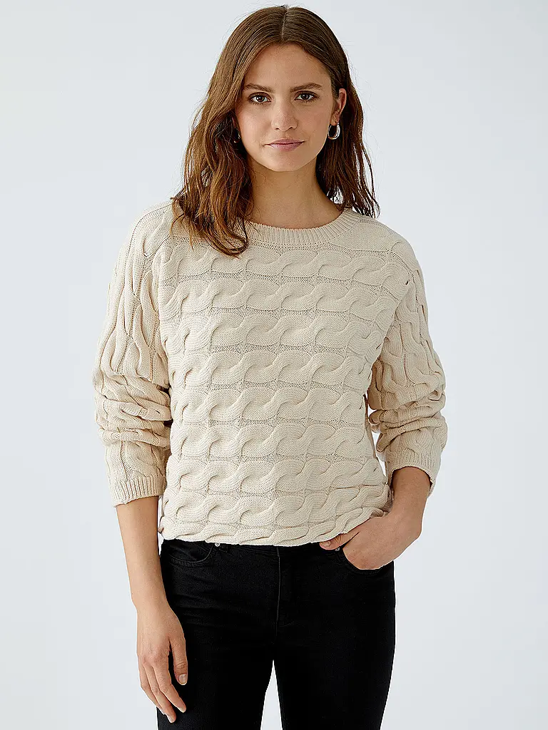 OUÍ | Pullover SIRAH | beige