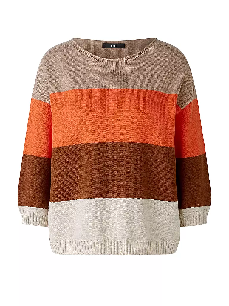 OUÍ | Pullover | hellbraun