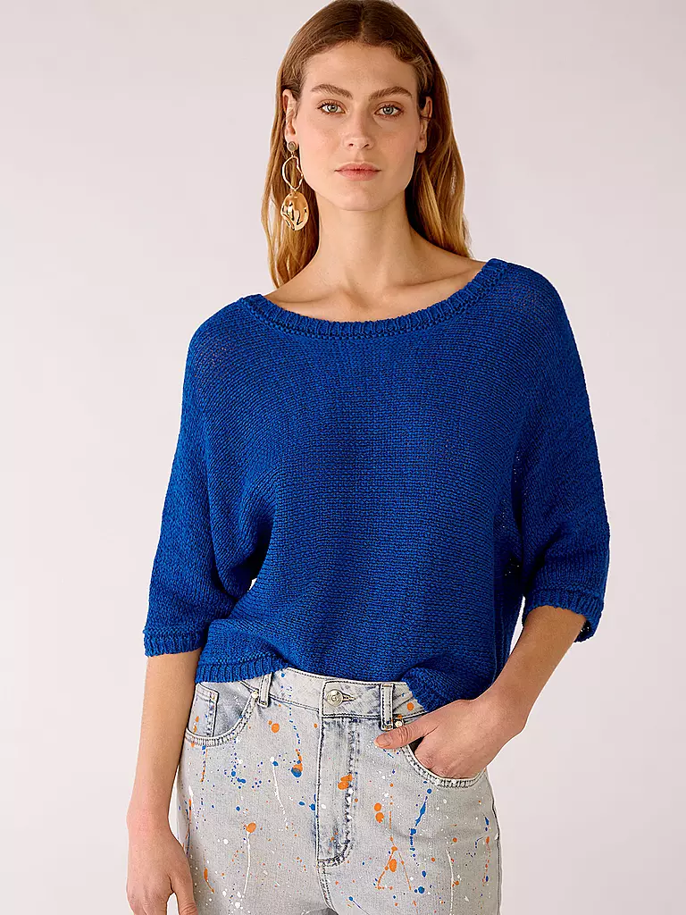 OUÍ | Pullover | blau
