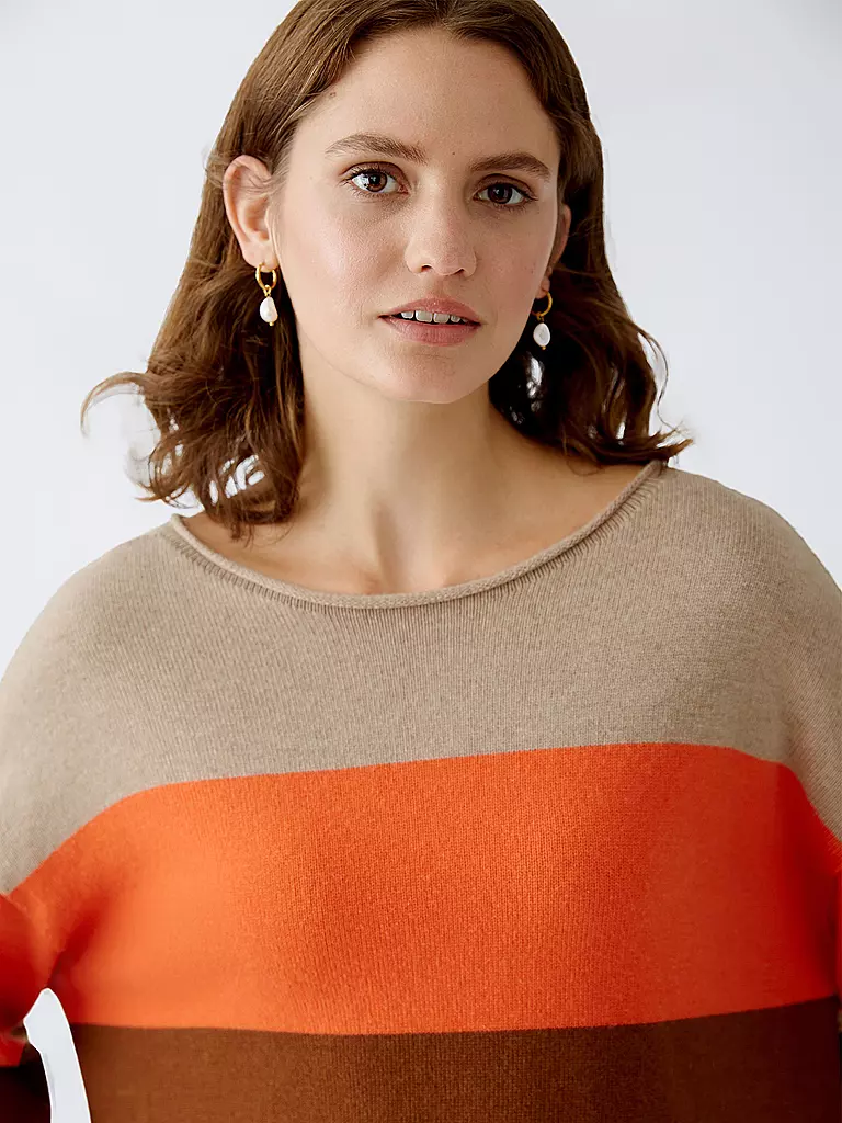 OUÍ | Pullover | hellbraun