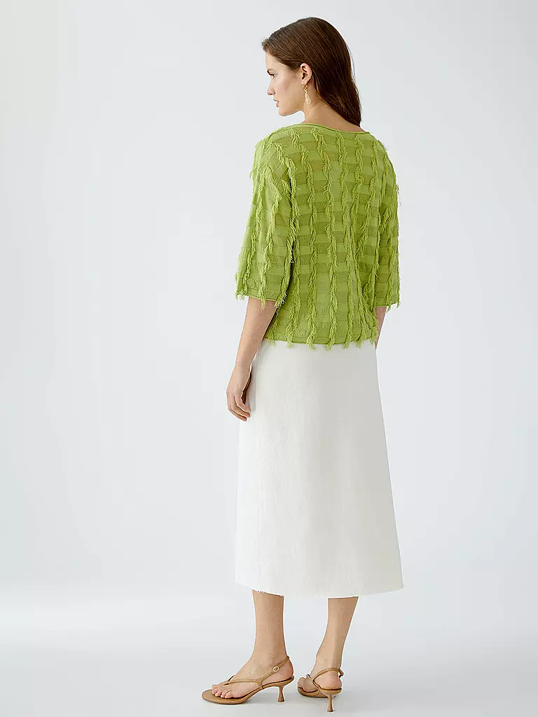 OUÍ | Pullover | hellgrün
