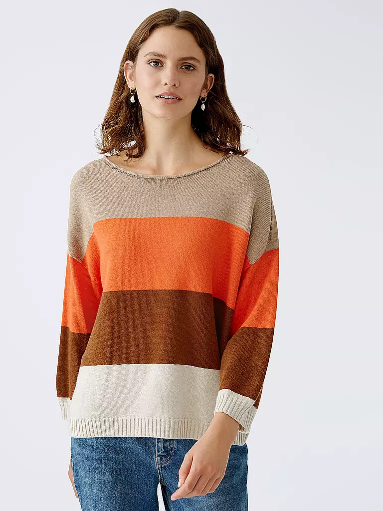 OUÍ | Pullover | hellbraun