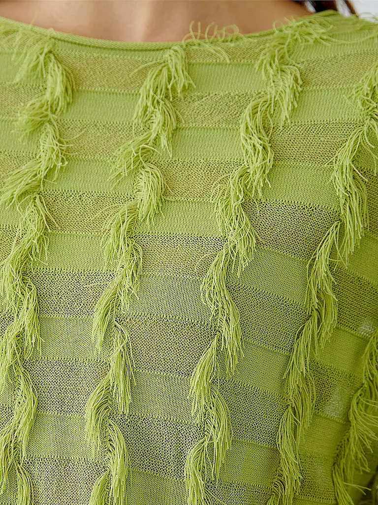 OUÍ | Pullover | hellgrün