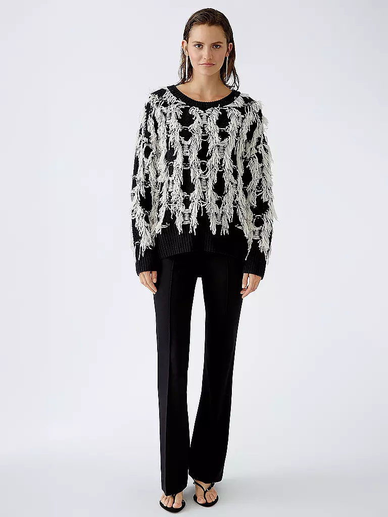 OUÍ | Pullover | schwarz