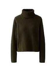 OUÍ | Rollkragenpullover  | Olive