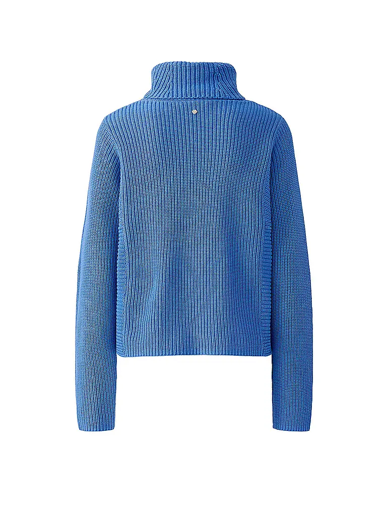 OUÍ | Rollkragenpullover  | blau