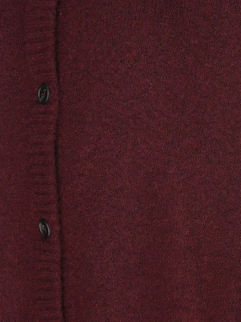 OUÍ | Strickjacke | dunkelrot