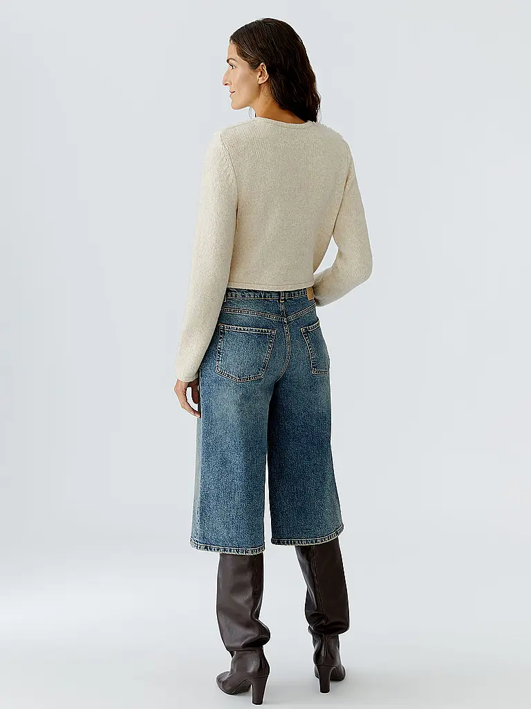 OUÍ | Strickjacke | creme