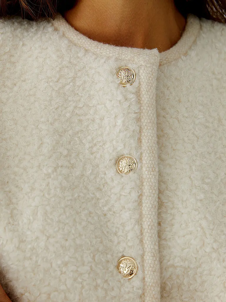 OUÍ | Strickjacke | creme