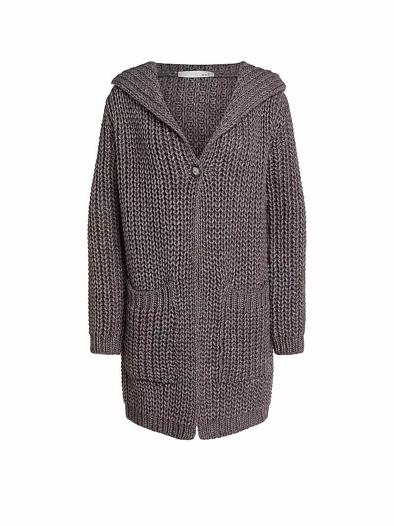 OUÍ | Strickmantel | braun