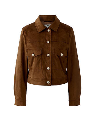 OUÍ | Jacke in Lederoptik