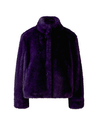 OUÍ | Jacke in Felloptik 