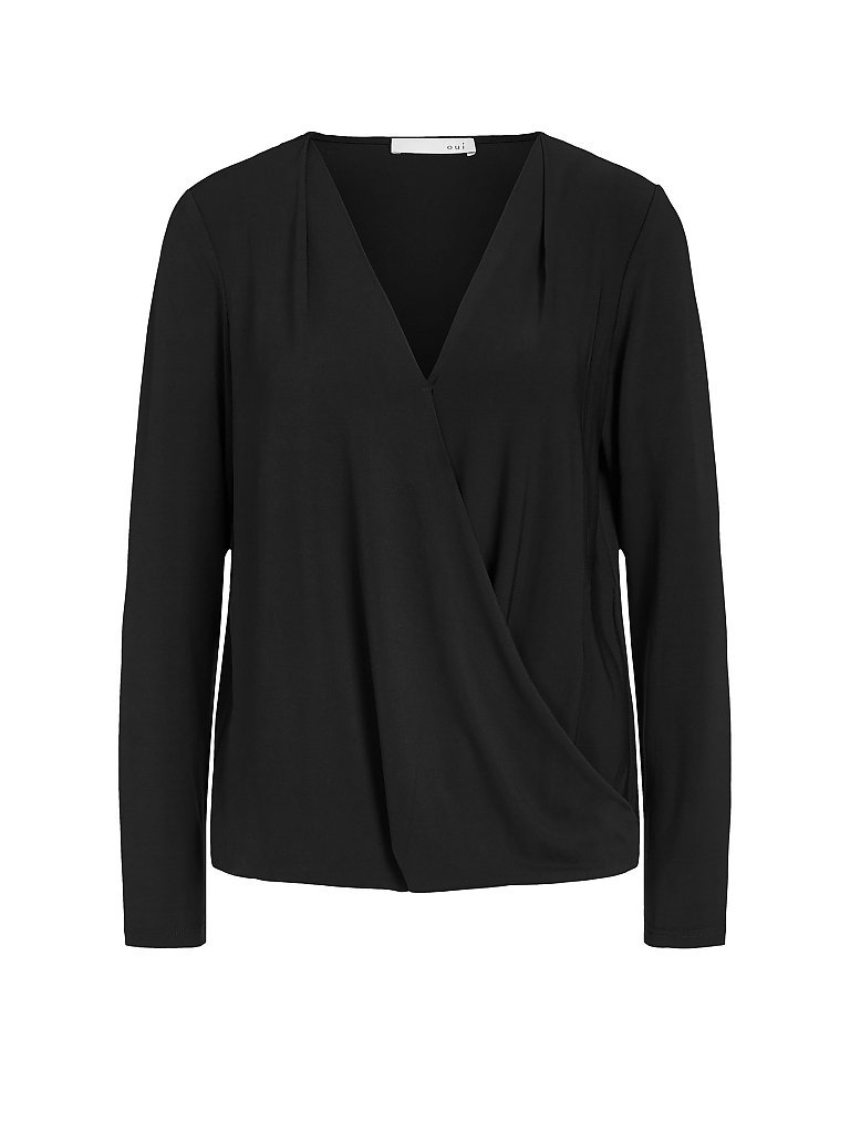 OUÍ Blusenshirt schwarz | 36